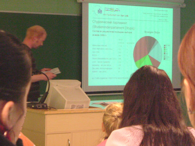 Stefans Vortrag: Studierendenvertretung am Beispiel der Uni Potsdam
