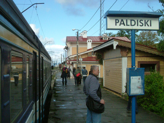 Paldiski Ankunft