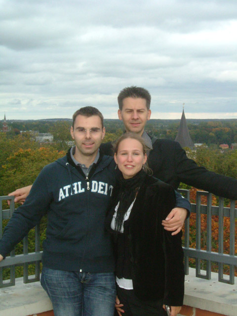 auf einem Turm des Doms