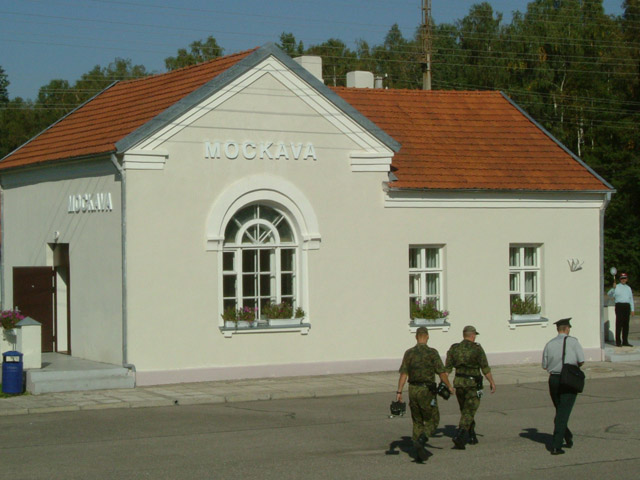 Grenzstation Mockava