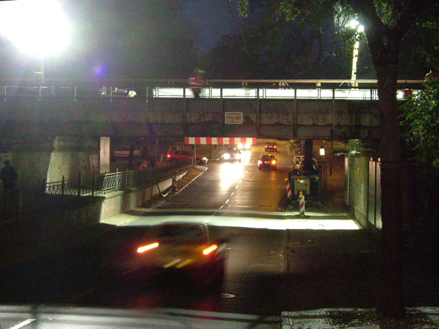 Baustelle Drakestraße, Blick von Süden